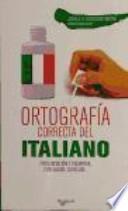 libro Ortografía Correcta Del Italiano